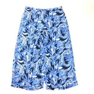 Lilly Pulitzer Avery Crop Floral Print Wide Pants